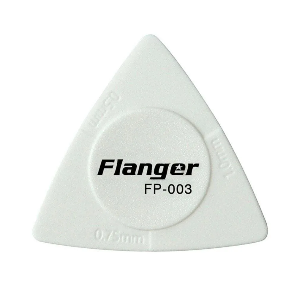 1pcs Flanger Guitar Picks Triangle Shape Guitar Picks Anti-slip Abs Material