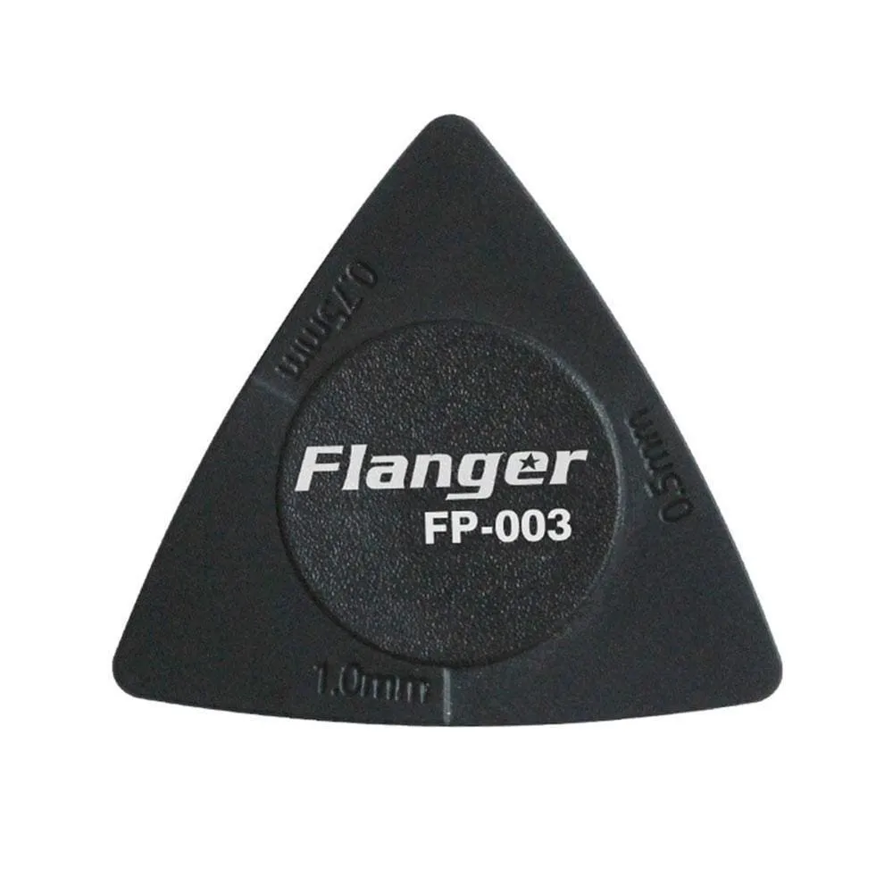 1pcs Flanger Guitar Picks Triangle Shape Guitar Picks Anti-slip Abs Material