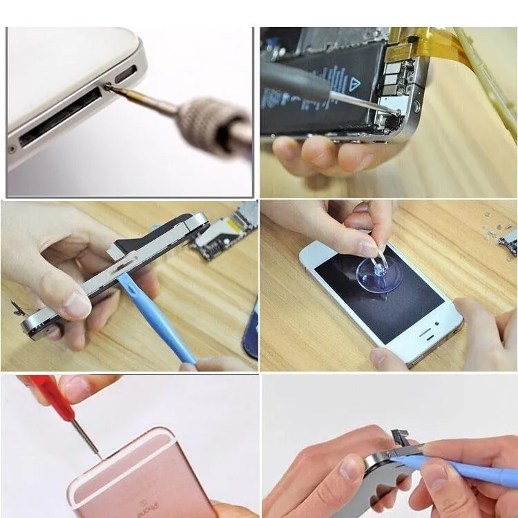 38-piece Multi-purpose Phone Repair Tool Set for Iphone Samsung Xiaomi & More