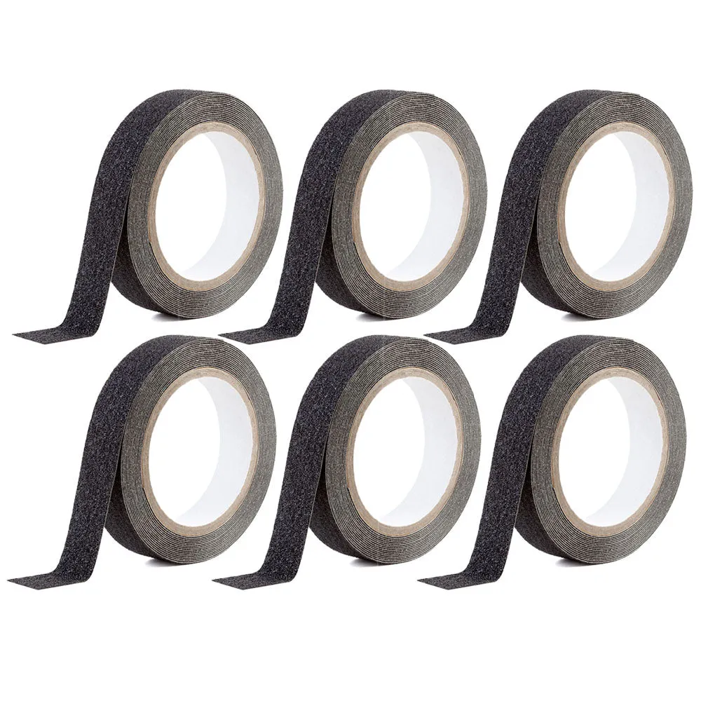 6 Rolls Adhesive Anti Slip Tape Non Skid Traction Tread Grip Steps Stairs 196.9"