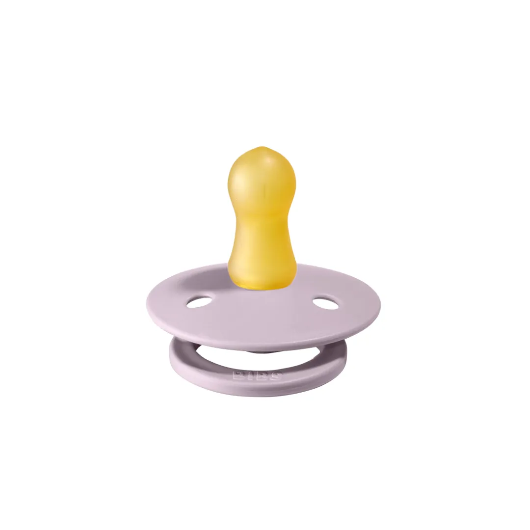 BIBS Colour Pacifier 2 Pack - Dusty Lilac