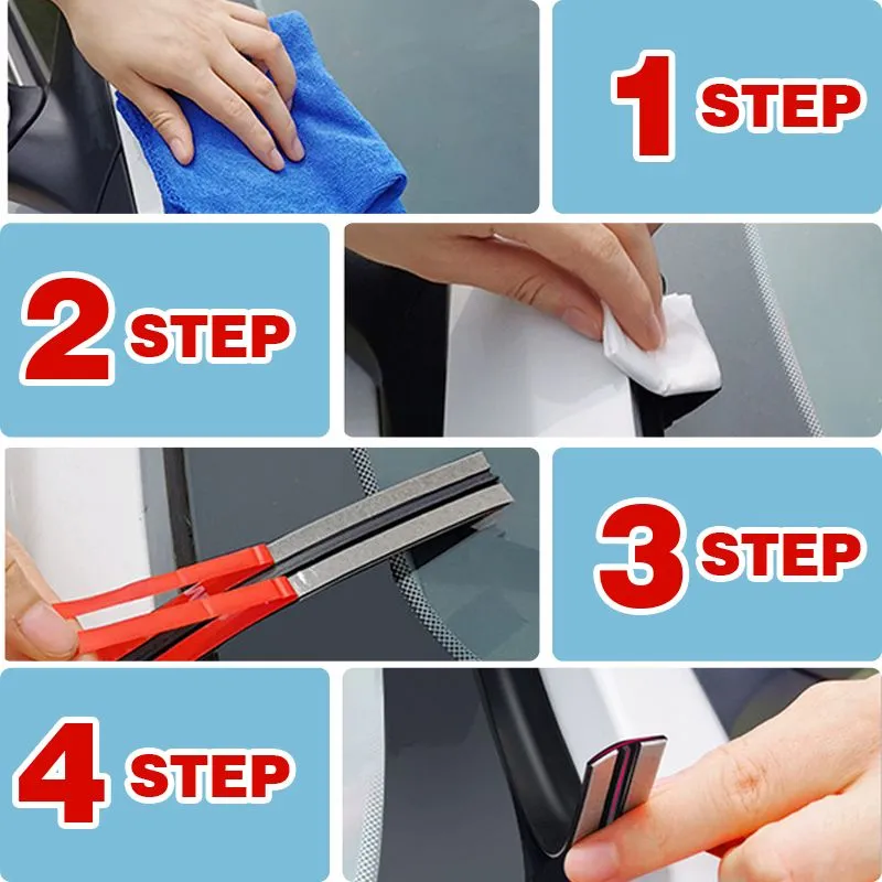Car Universal Waterproof Soundproof Sealing Strip (8m/315)