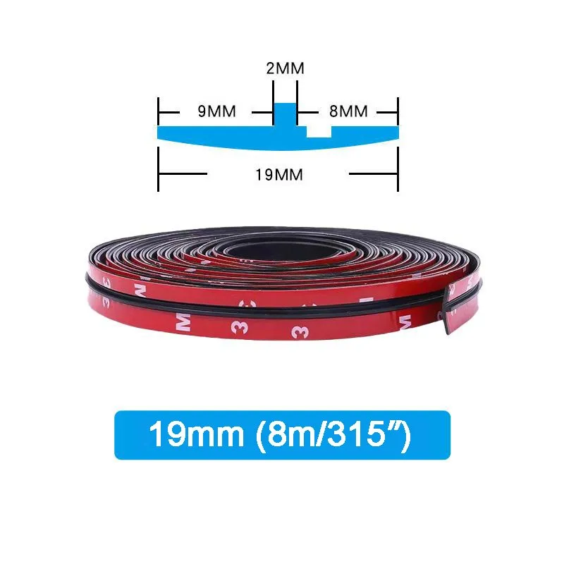 Car Universal Waterproof Soundproof Sealing Strip (8m/315)