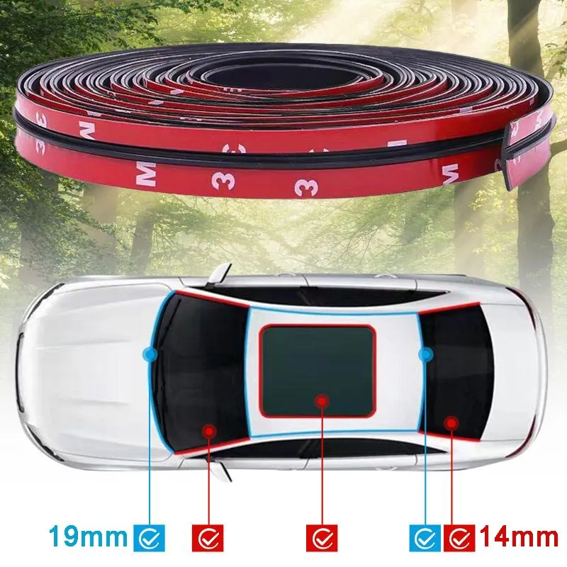 Car Universal Waterproof Soundproof Sealing Strip (8m/315)