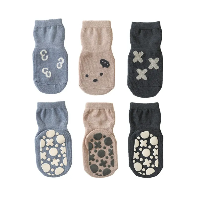 Cartoon Printed Anti Slip Socks