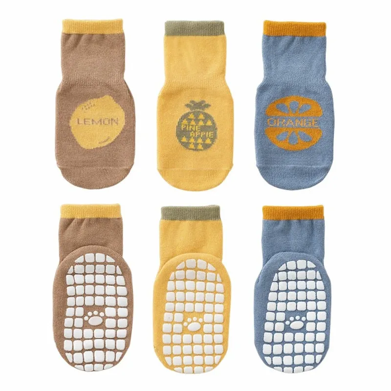 Cartoon Printed Anti Slip Socks
