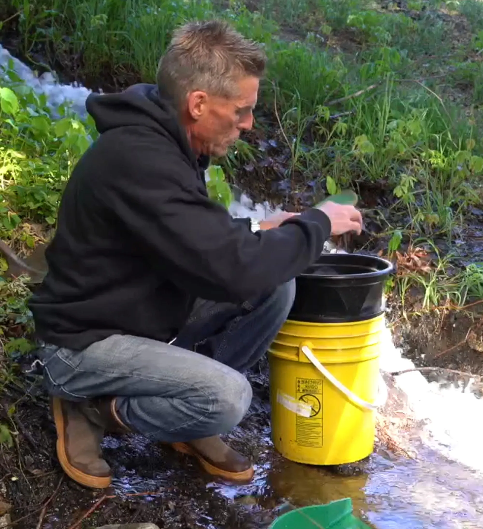 Complete Sluice Fox Gold Mining Kit with Sluice Box and Bucket Classifier | Portable Sluice Box Breaks Down into 24-Inch Sections for Easy Transport