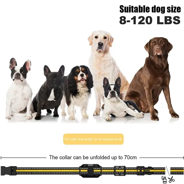 Dog Training Collar  3000FT Remote Rechargeable Shock Collar for Pets