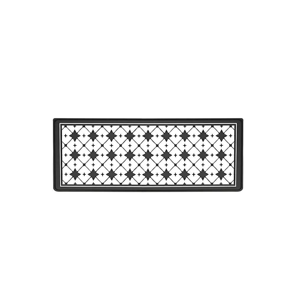 Easy-to-clean Non-skid Natural Rubber Kitchen Rug Anti-slip Washable Floor Mat