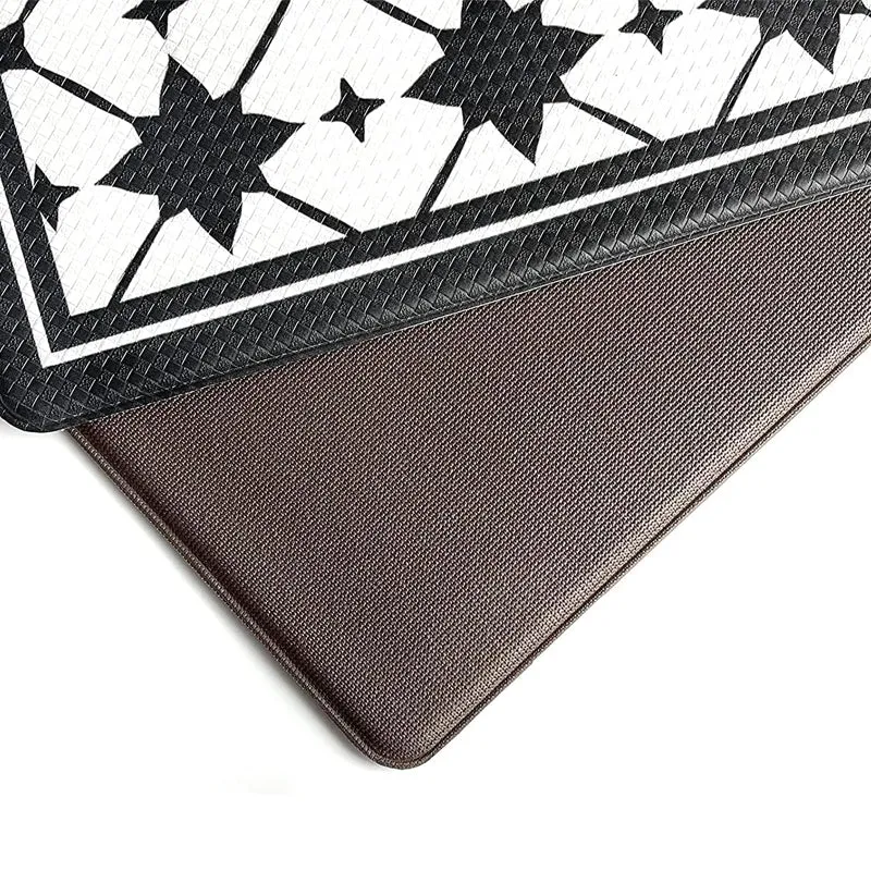 Easy-to-clean Non-skid Natural Rubber Kitchen Rug Anti-slip Washable Floor Mat