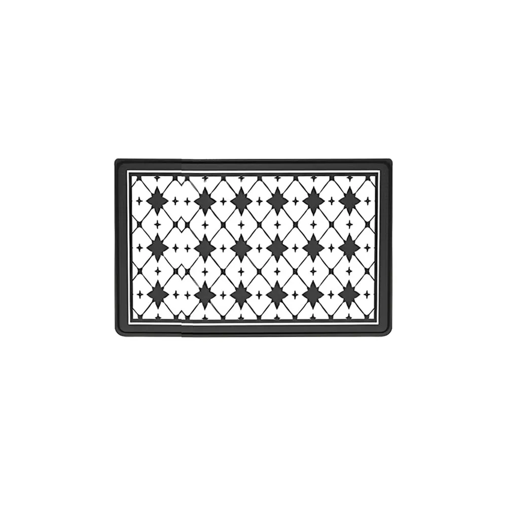 Easy-to-clean Non-skid Natural Rubber Kitchen Rug Anti-slip Washable Floor Mat