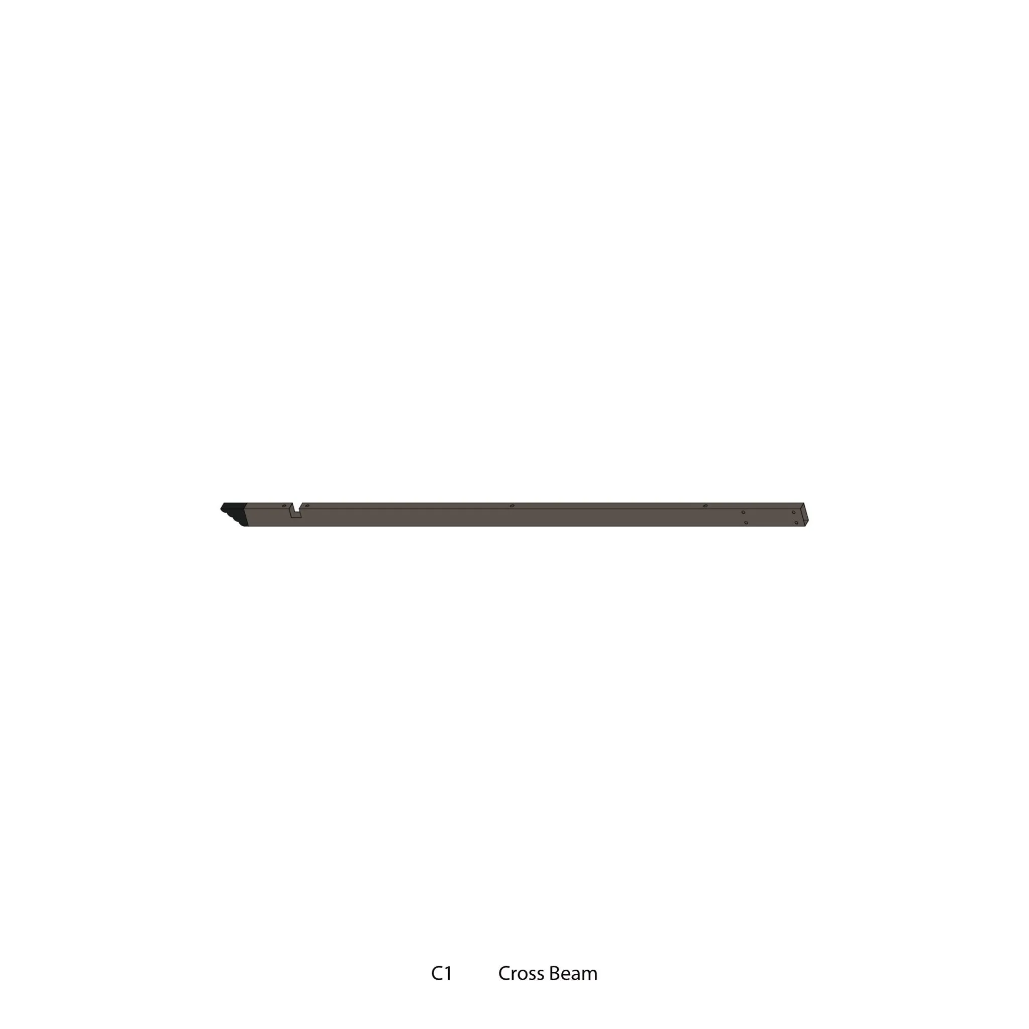 FTPG100TEX-TAN-Part C1 Cross Beam