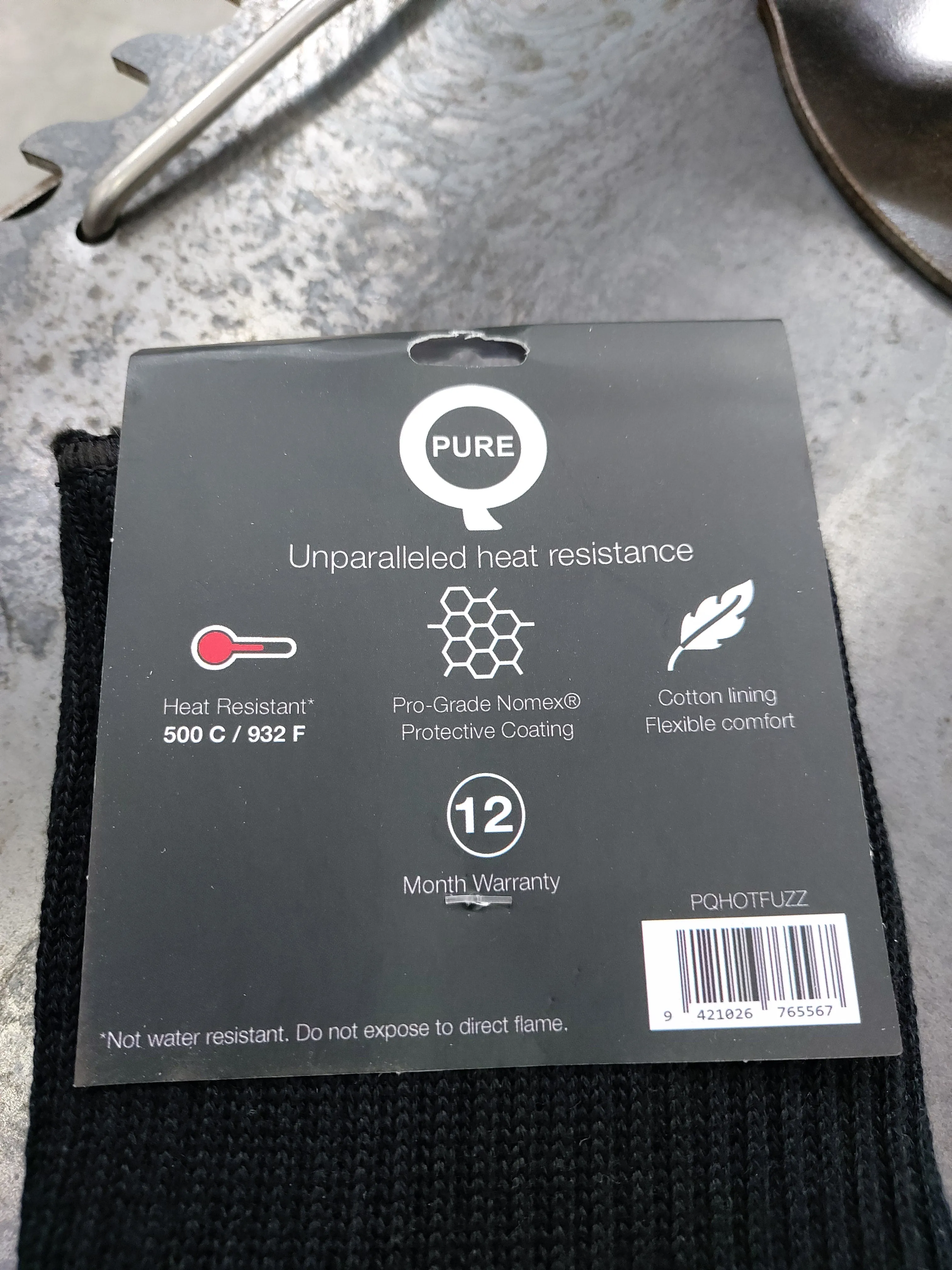 Hot Fuzz Bbq Gloves by Pure Q