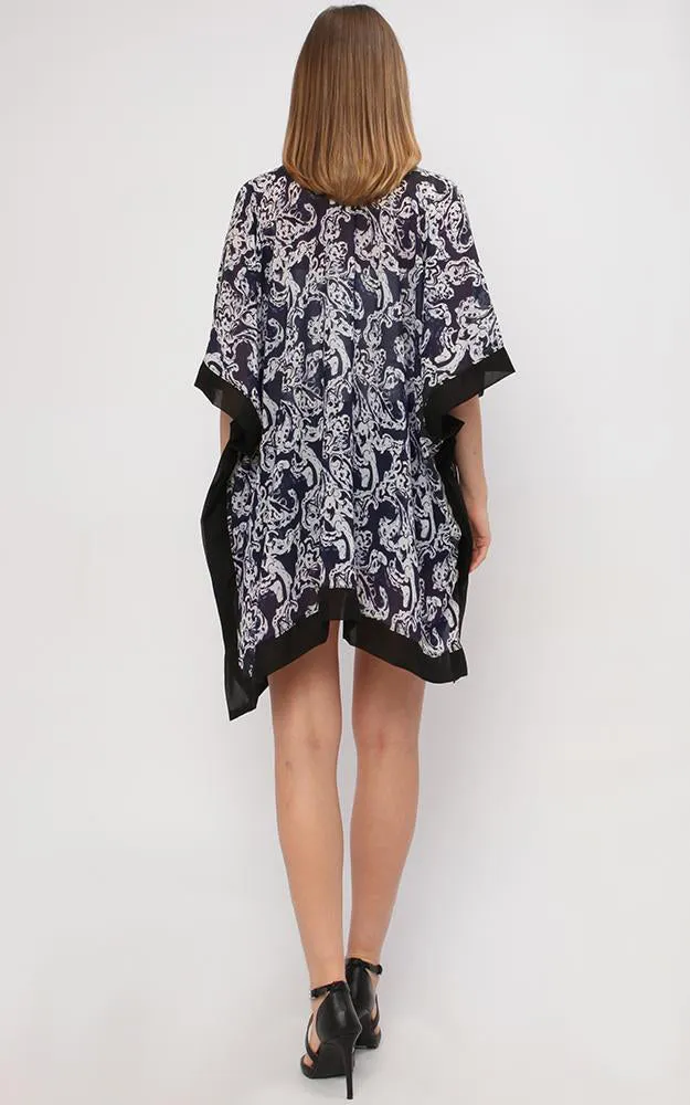 KP9301 Floral Printed Kimono