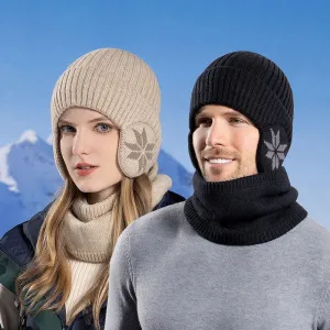 Limited time 47% off -Winter Beanie Hat Scarf Sets Warm Knit Hat