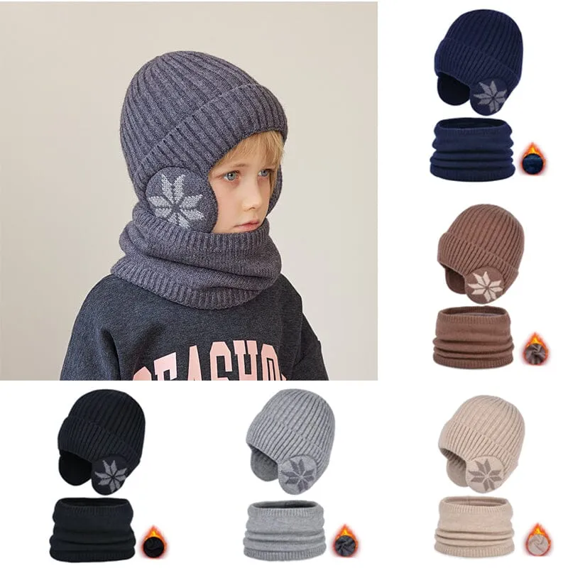 Limited time 47% off -Winter Beanie Hat Scarf Sets Warm Knit Hat