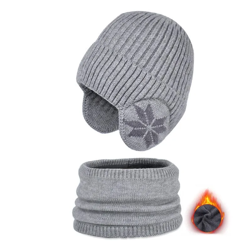 Limited time 47% off -Winter Beanie Hat Scarf Sets Warm Knit Hat
