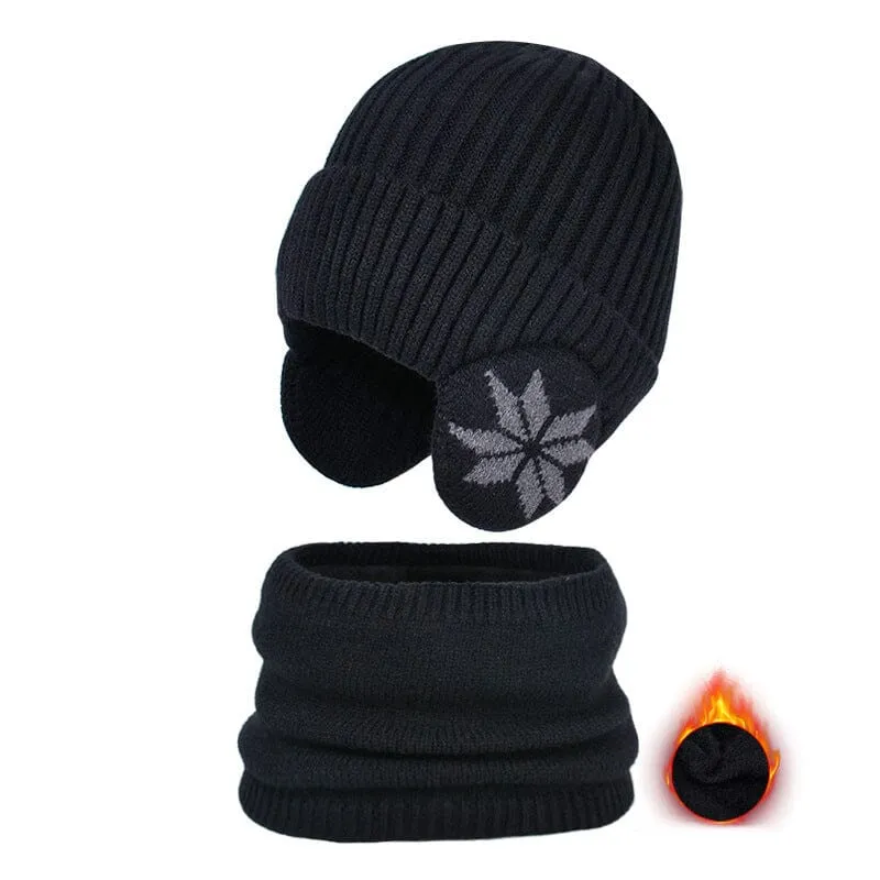 Limited time 47% off -Winter Beanie Hat Scarf Sets Warm Knit Hat
