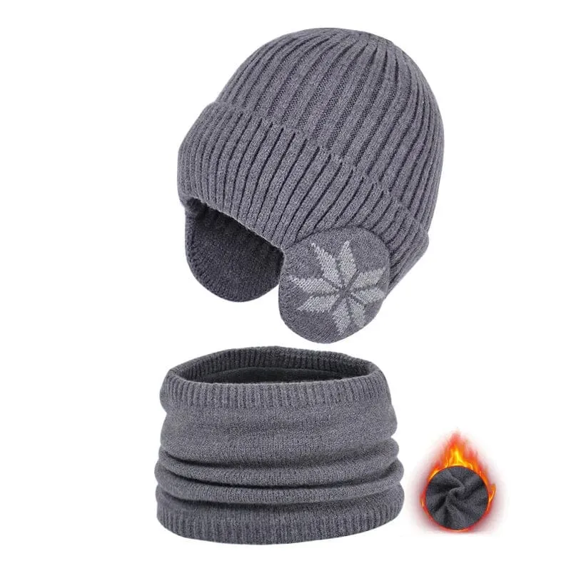 Limited time 47% off -Winter Beanie Hat Scarf Sets Warm Knit Hat