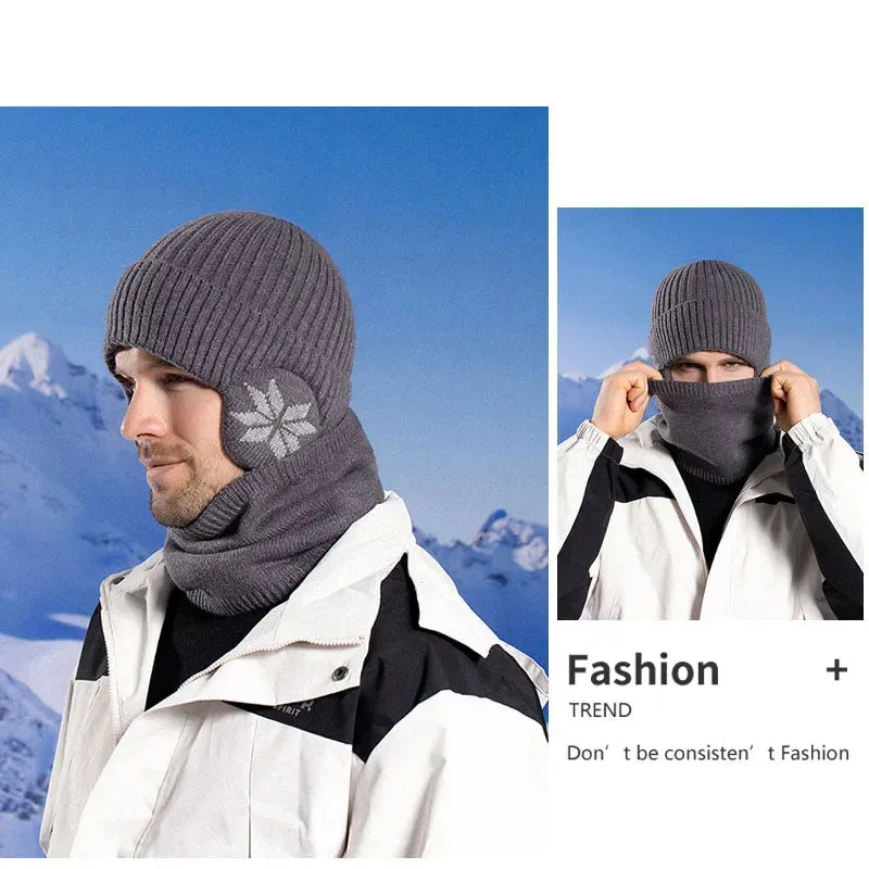 Limited time 47% off -Winter Beanie Hat Scarf Sets Warm Knit Hat
