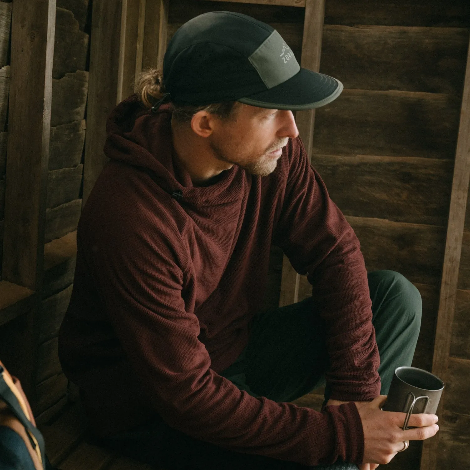 Mens Air-Grid Fleece Russet