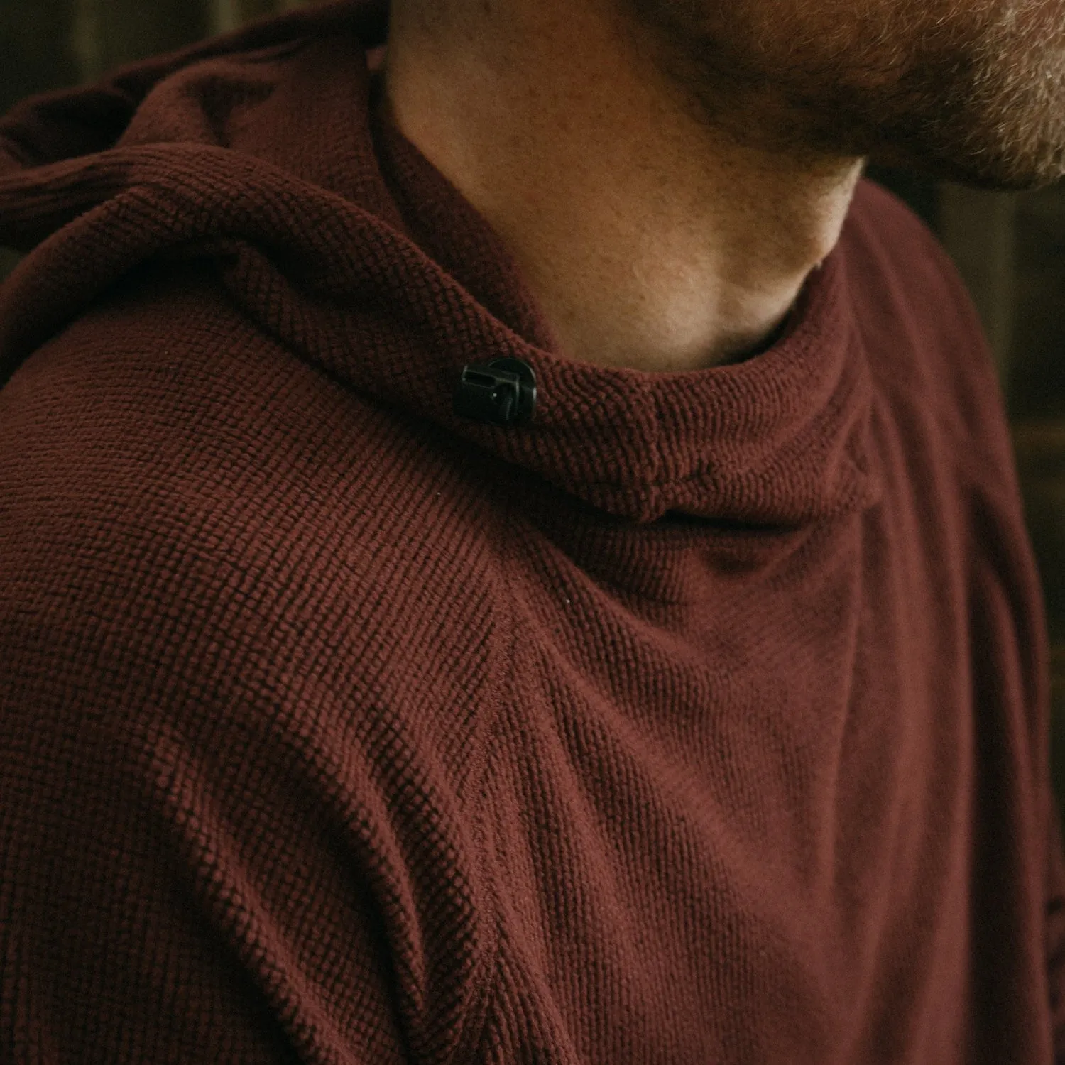 Mens Air-Grid Fleece Russet