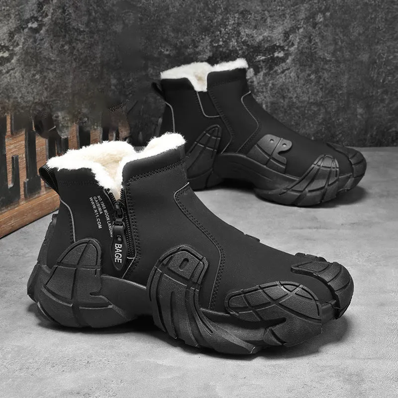 New Hot Selling Men's High-Top Slip Resistant Practical Fashion Shoes