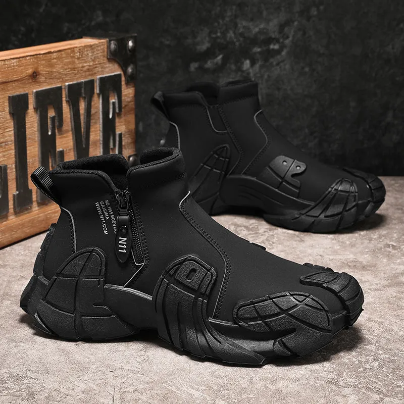 New Hot Selling Men's High-Top Slip Resistant Practical Fashion Shoes