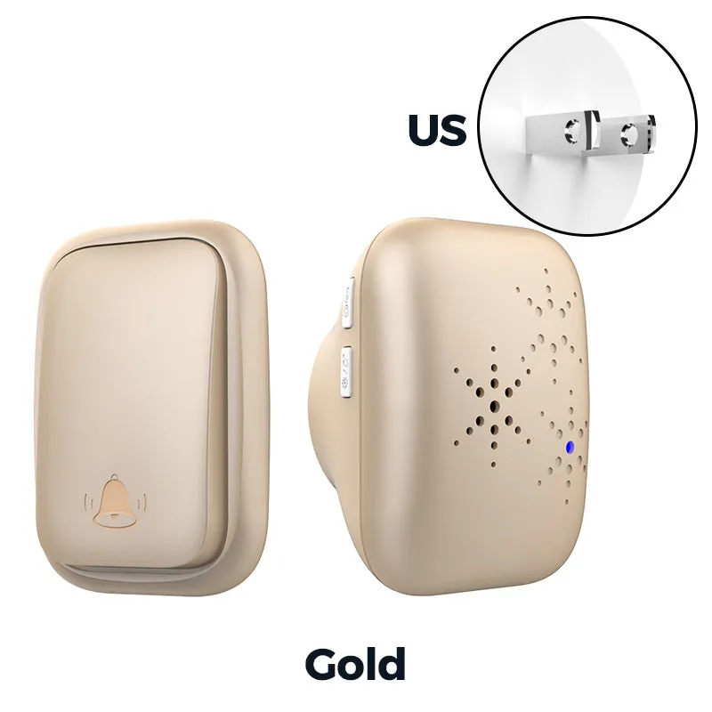 Self Powered Waterproof Adjustable Volume Wireless Doorbell