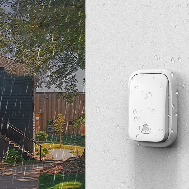 Self Powered Waterproof Adjustable Volume Wireless Doorbell