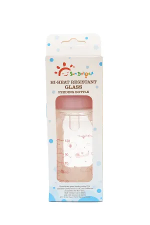 Sun Delight Hi-Heat Resistant Glass Feeding Bottle