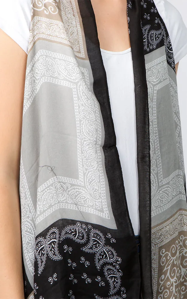 VP8242 Bandana Pattern Design Scarf Vest