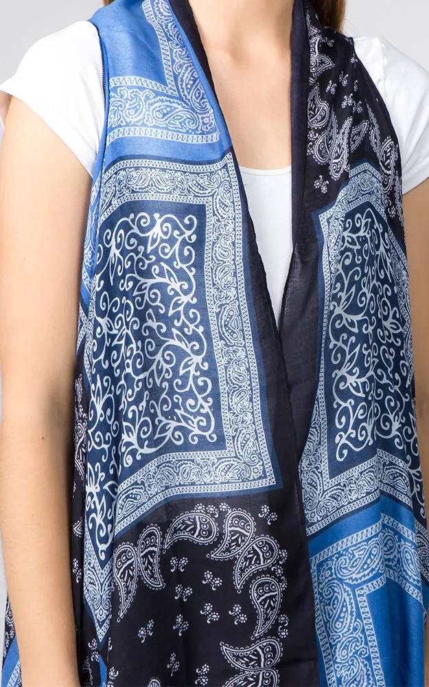 VP8242 Bandana Pattern Design Scarf Vest
