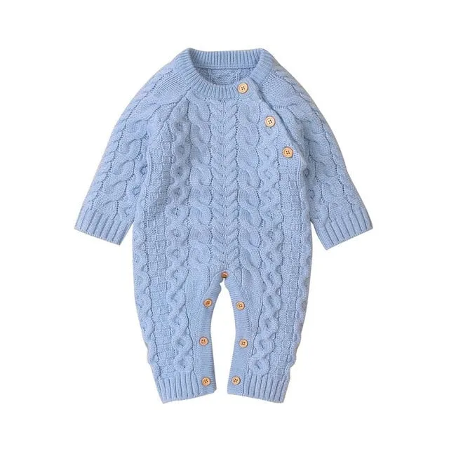 Winter Knitted Romper