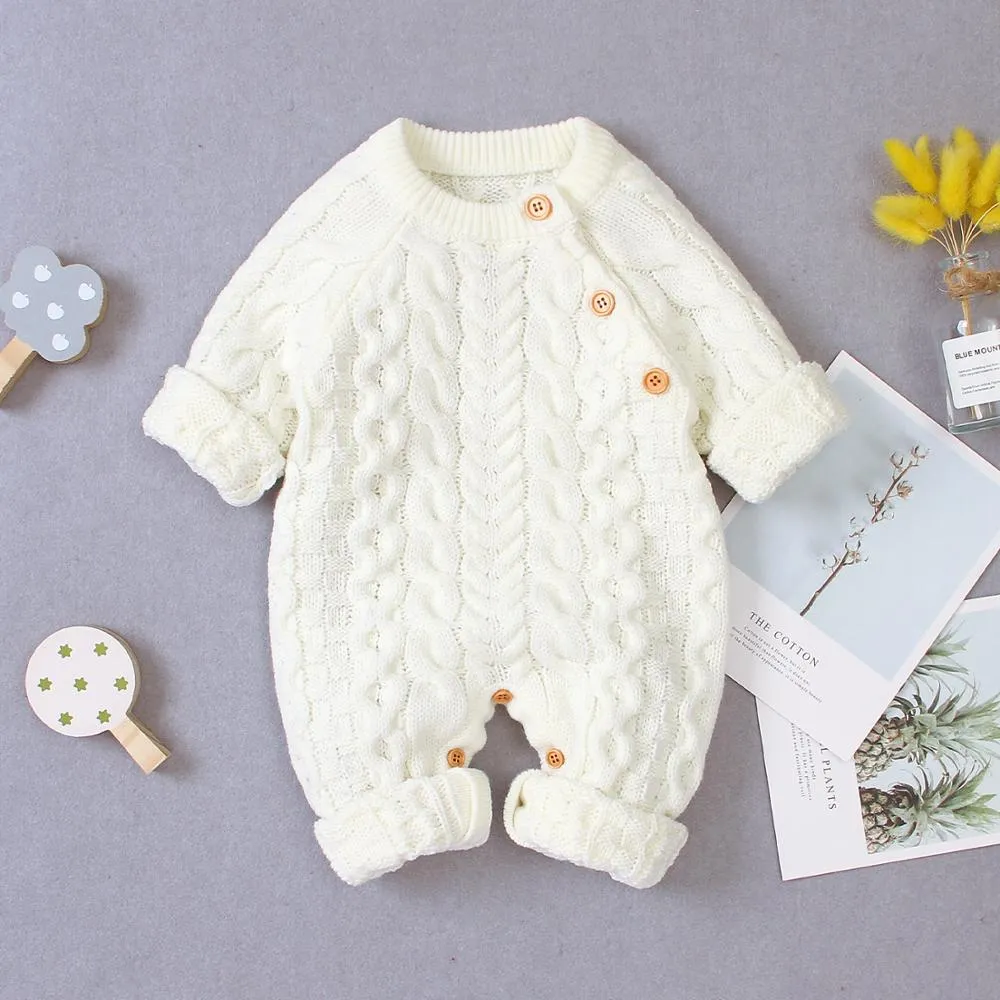 Winter Knitted Romper