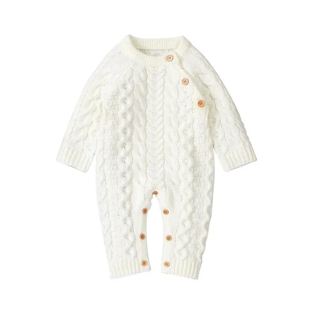 Winter Knitted Romper