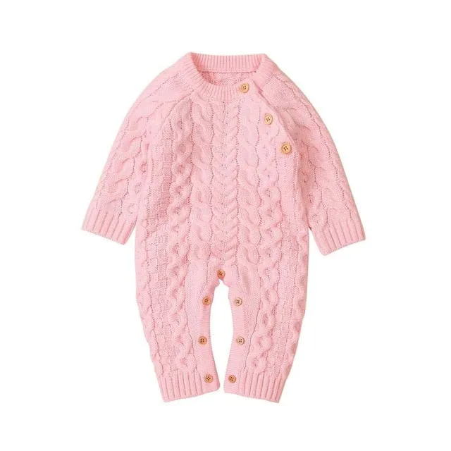 Winter Knitted Romper